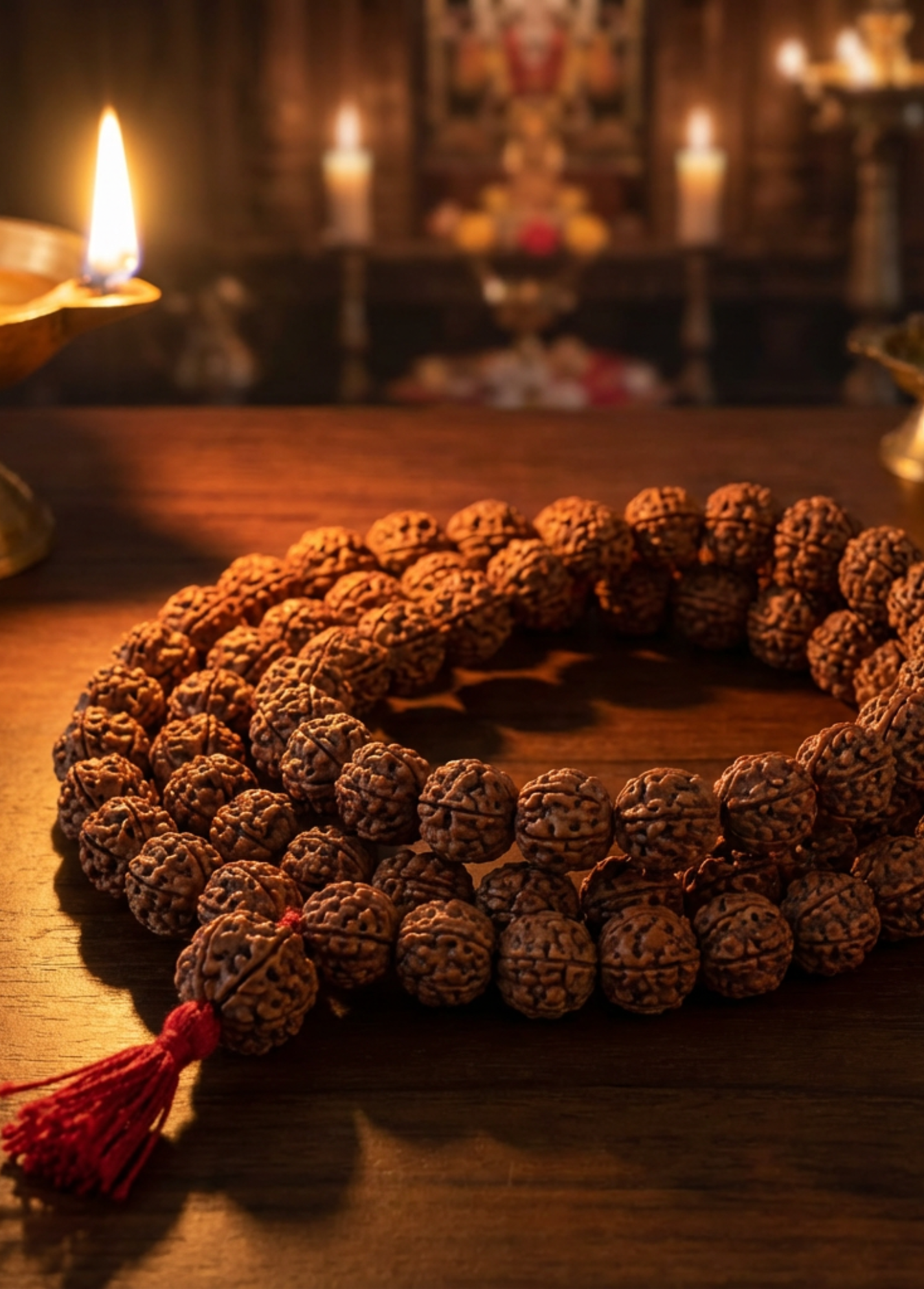 108 Beads 5 Mukhi Rudraksha Mala