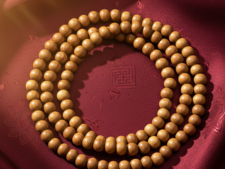 108 Beads Chandan Mala Pure Sandalwood