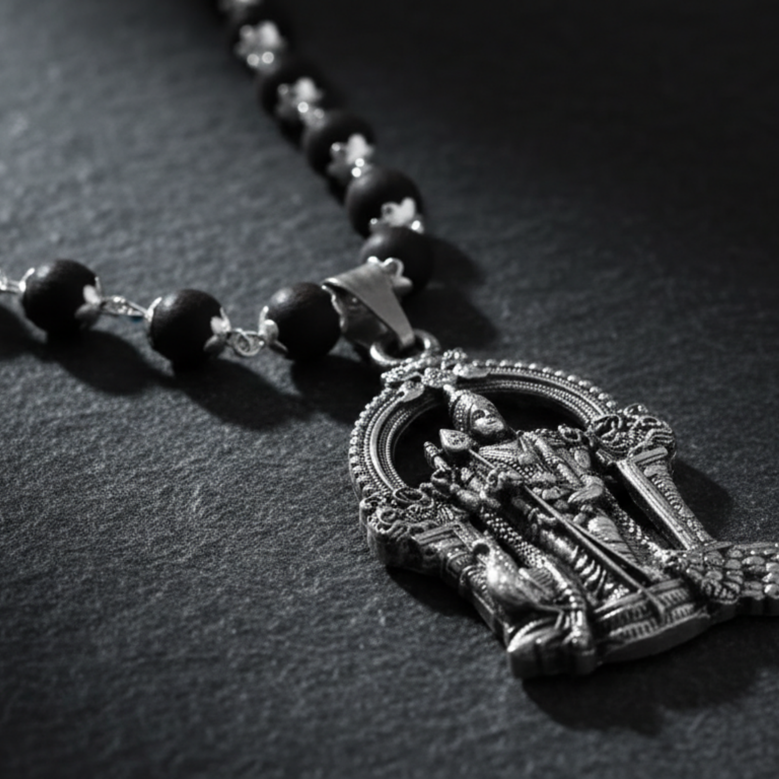 Feeling Negative Energy Around You? Wear the Original Karungali Murugan Mala for Divine Protection.