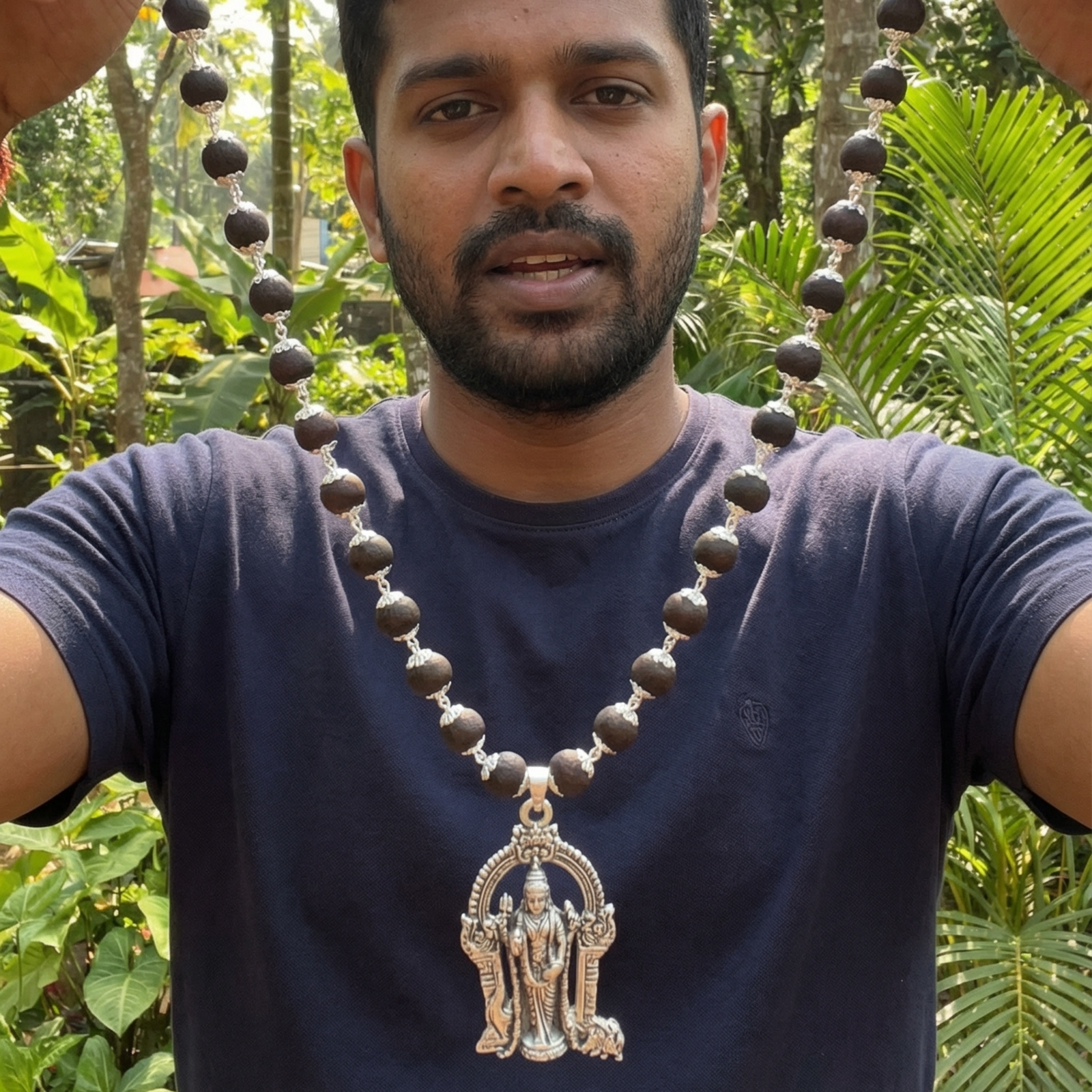 Feeling Negative Energy Around You? Wear the Original Karungali Murugan Mala for Divine Protection. - Image 3